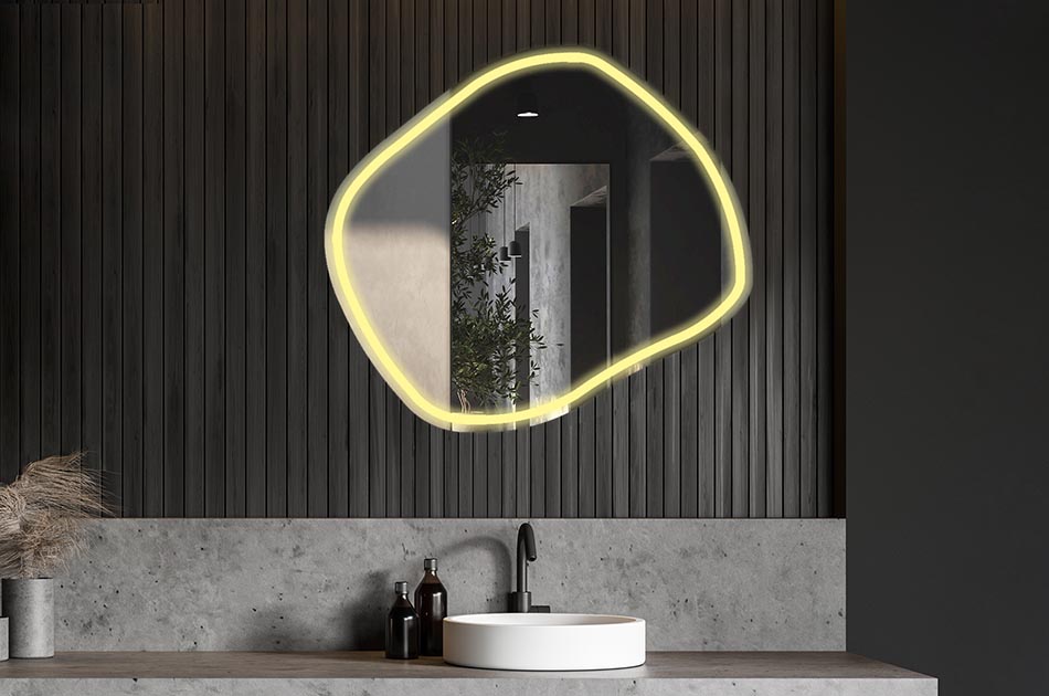 La posibilidad de elegir el color de la retroiluminación del producto permite ajustarlo al ambiente de tu cuarto de baño.