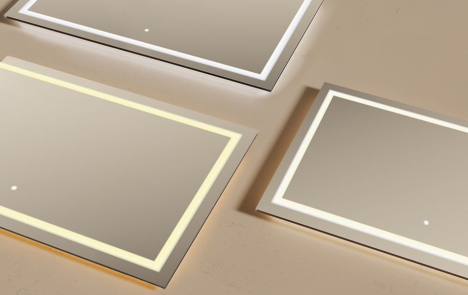 El color del LED se controla mediante un interruptor táctil. Con un solo toque en el interruptor se enciende y apaga la retroiluminación. Si mantienes pulsado el interruptor mientras la iluminación está encendida, cambia la temperatura del color de los LED.