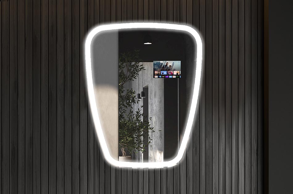 El espejo interactivo compatible con Google Assistant es un dispositivo innovador que combina las funciones de un espejo con las de un dispositivo multimedia y el asistente de voz de Google. Puedes aprovechar fácilmente una gran cantidad de funciones, como consultar el tiempo, gestionar notas de voz, consultar el calendario, iniciar aplicaciones de streaming, utilizar la búsqueda de Google o hacer videollamadas.