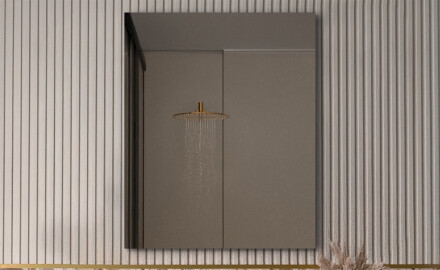 Espejos rectangulares sin iluminación