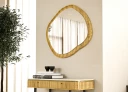 Espejo de madera maciza