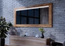 Espejo de madera maciza