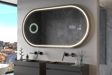 Espejos LED enmarcados