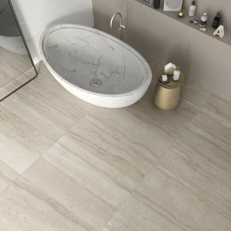 Gres para suelo de 60 x 120 cm, blanco mate, A4H1057, Memento Travertino Bianco Mat #9