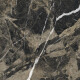 Gres esmaltado para suelo, 60 x 120, negro con vetas doradas, brillante, rectificado, A4H109 Pierre Black #34