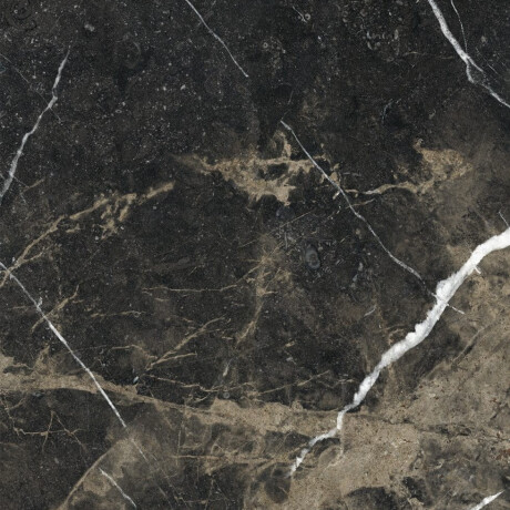 Gres esmaltado para suelo, 60 x 120, negro con vetas doradas, brillante, rectificado, A4H109 Pierre Black #35