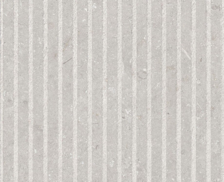 Azulejo de gres para pared de 60 x 120 cm, blanco mate, A4H1094 Shellstone Bianco Rigat-One