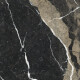 Gres esmaltado para suelo, 60 x 120, con vetas doradas, mate, rectificado, A4H110 Pierre Black #10