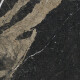 Gres esmaltado para suelo, 60 x 120, con vetas doradas, mate, rectificado, A4H110 Pierre Black #32