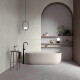 Azulejo de gres para pared de 60 x 120 cm, color beige mate, A4H1100 Shellstone Beige Rigat-One #1