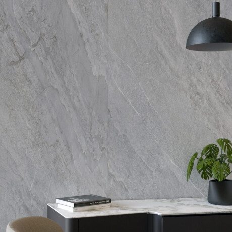 Gres esmaltado para suelo, 120 x 280 cm, gris piedra mate, A4H1129 Agathos Grey #3
