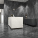 Gres esmaltado para suelo, 120 x 280 cm, antracita, efecto piedra, mate, A4H1137 Agathos Anthracite #3