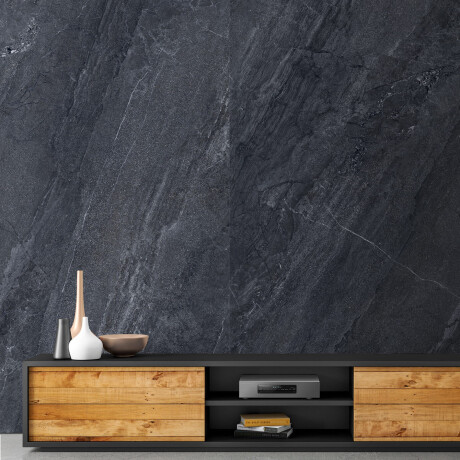 Gres esmaltado para suelo, 60 x 120 cm, color antracita, acabado mate, A4H1139 Agathos Anthracite #6