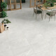 Gres esmaltado para suelo, 60 x 120 cm, gris claro mate, rectificado, A4H125, Materia Pearl #2