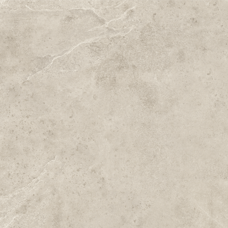 Gres para suelo de 60x120, gris claro con un cálido tono beige y vetas, mate, A4H140 Ermetica Bianco #7