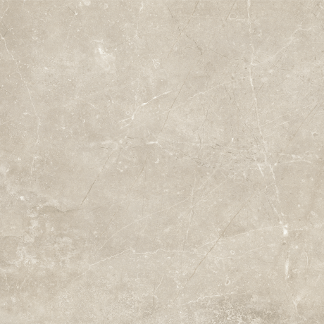 Gres para suelo de 60x120, gris claro con un cálido tono beige y vetas, mate, A4H140 Ermetica Bianco #12