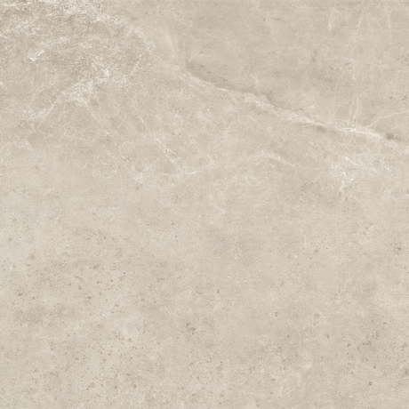 Gres para suelo de 60x120, gris claro con un cálido tono beige y vetas, mate, A4H140 Ermetica Bianco #15