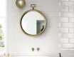 Azulejo cerámico para pared 10x30, blanco brillante, liso, A4H17 Blanco Brillo