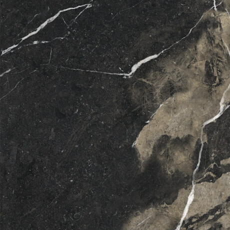 Azulejo de gres de gran formato, 120 x 280 cm, negro brillante con vetas doradas, rectificado, A4H195 Pierre Black #10
