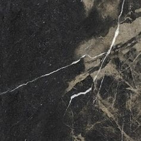Gres esmaltado para suelo Pierre Black, 120 x 120 cm, negro brillante con vetas doradas, rectificado, A4H197 #11