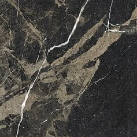 Gres esmaltado para suelo Pierre Black, 120 x 120 cm, negro brillante con vetas doradas, rectificado, A4H197 #15