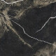 Gres esmaltado para suelo Pierre Black, 120 x 120 cm, negro brillante con vetas doradas, rectificado, A4H197 #19