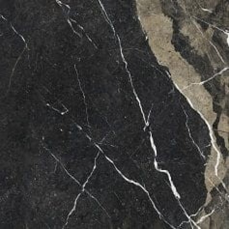 Gres esmaltado para suelo Pierre Black, 120 x 120 cm, negro brillante con vetas doradas, rectificado, A4H197 #22