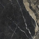Gres esmaltado para suelo Pierre Black, 120 x 120 cm, negro brillante con vetas doradas, rectificado, A4H197 #22