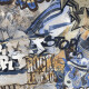 Gres esmaltado para suelo, 120 x 280 cm, gris mate, rectificado, A4H248 City Graffiti Grey #6