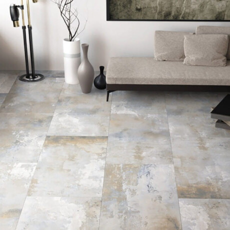 Gres esmaltado para suelo, 120 x 120 cm, gris mate, rectificado, A4H252 City Grey #11