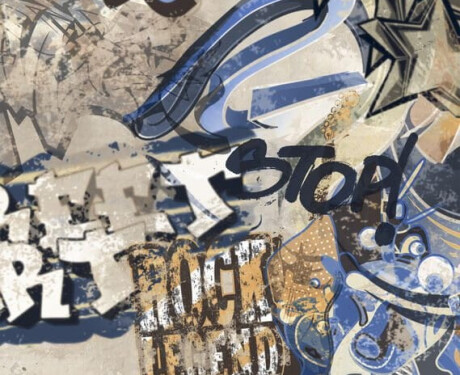 Gres esmaltado para suelo, de gran formato (120 x 280 cm), color beige mate, rectificado, A4H255 City Graffiti Beige