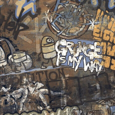 Gres esmaltado para suelo, de gran formato (120 x 280 cm), mate, rectificado, A4H262 City Graffiti Multicolor #6