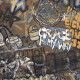 Gres esmaltado para suelo, de gran formato (120 x 280 cm), mate, rectificado, A4H262 City Graffiti Multicolor #6