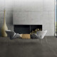 Gres esmaltado para suelo, 120 x 120 cm, color gris oscuro mate, rectificado, A4H326 Massive Dimgray #4