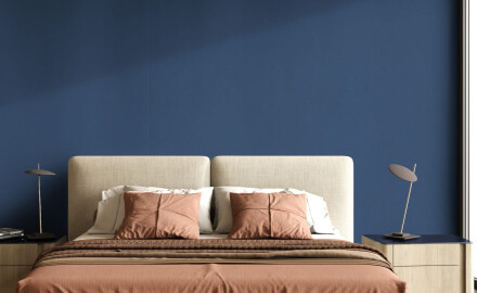 Gres esmaltado para suelo, 60 x 120 cm, azul mate, rectificado, A4H345, Mood Vivo