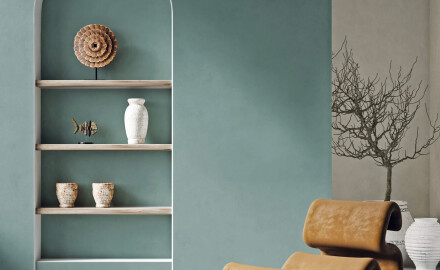 Gres esmaltado para suelo, 60 x 120 cm, verde mate, rectificado, A4H357 Mood Safe