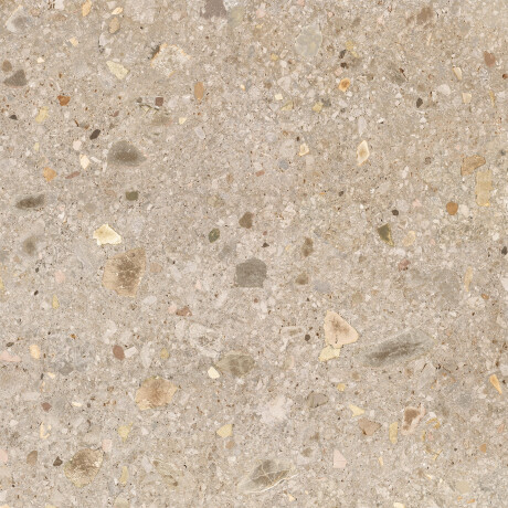 Gres esmaltado para suelo, 120 x 120 cm, color beige, efecto terrazo, mate, rectificado, A4H407 Ceppo Di Gre Warm #6