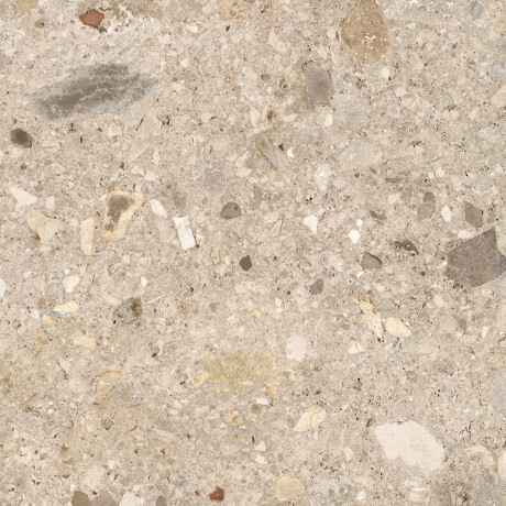Gres esmaltado para suelo, 60 x 120 cm, color beige, efecto terrazo, mate, rectificado, A4H408, Ceppo Di Gre Warm #14