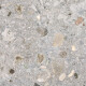 Gres esmaltado para suelo, 60 x 120 cm, gris claro mate, rectificado, A4H418, terrazo Ceppo Di Gre Multi #7