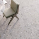 Gres esmaltado para suelo, 60 x 120 cm, gris claro mate, rectificado, A4H418, terrazo Ceppo Di Gre Multi #10