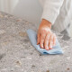 Gres esmaltado para suelo, 60 x 120 cm, gris claro mate, rectificado, A4H418, terrazo Ceppo Di Gre Multi #14