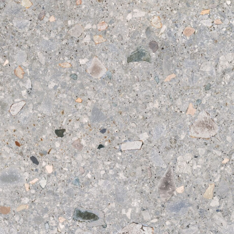 Gres esmaltado para suelo, 60 x 120 cm, gris claro mate, rectificado, A4H418, terrazo Ceppo Di Gre Multi #1