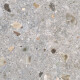 Gres esmaltado para suelo, 60 x 120 cm, gris claro mate, rectificado, A4H418, terrazo Ceppo Di Gre Multi #3