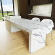 Gres esmaltado para suelo, 120 x 280 cm, mate, con vetas grises, rectificado, A4H452 Statuario Superiore #8