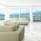 Gres esmaltado para suelo, 120 x 120 cm, mate, con vetas grises, rectificado, A4H455 Statuario Superiore #2