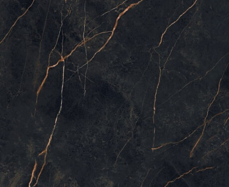 Gres Bookmatch 120x280, mármol negro con vetas doradas, acabado brillante A4H473 Sant Loreno