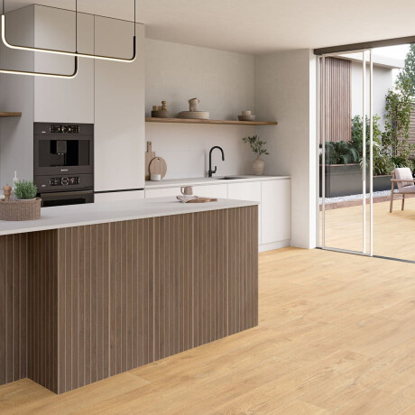 Gres para suelo con aspecto de madera, 23 x 120, en color ámbar natural mate, A4H505 Amberly Natural #3