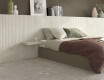 Gres estriado para suelo, 60 x 120, gris claro mate, A4H510 Rigat-One Ermetica Bianco
