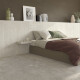 Gres estriado para suelo, 60 x 120, gris claro mate, A4H510 Rigat-One Ermetica Bianco #1