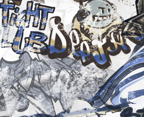Gres esmaltado para suelo, 120 x 280 cm, gris mate, rectificado, A4H640 City Graffiti White